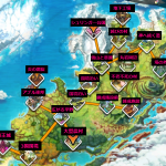 アルケミアストーリー ワールドマップ 世界地図